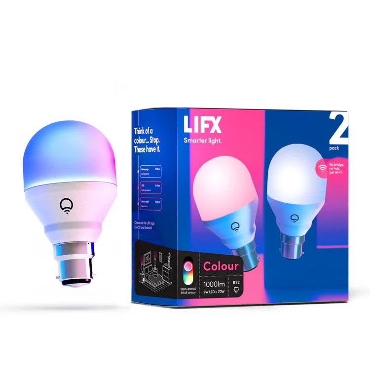 Lifx Colour 1000 Globe - 2 Pack