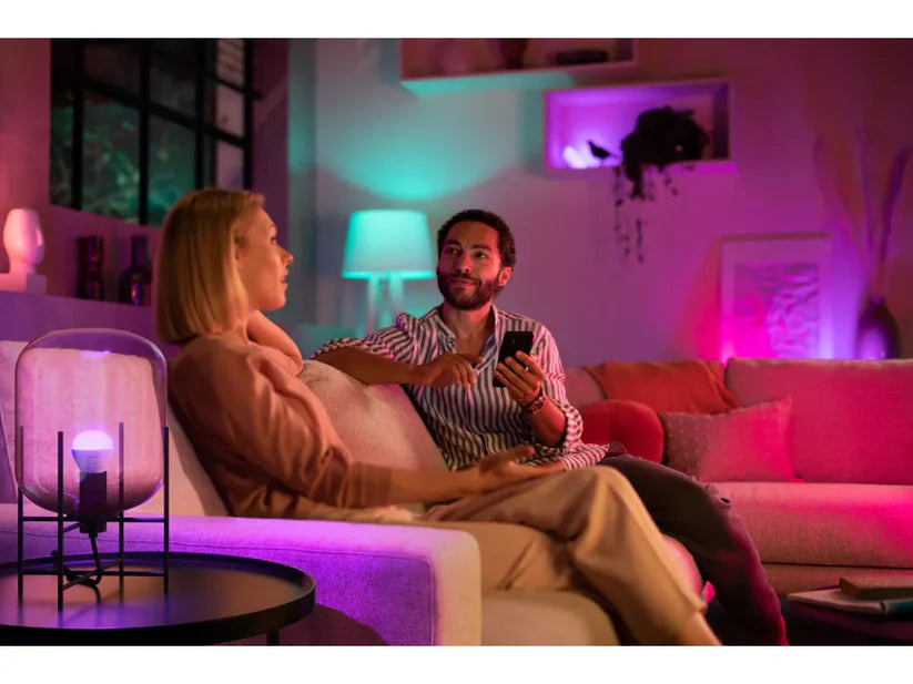 Philips Hue E14 Luster Candle White & Colour Globe