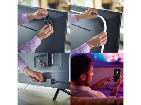 Philips Hue Play Gradient 55" Lightstrip how to install