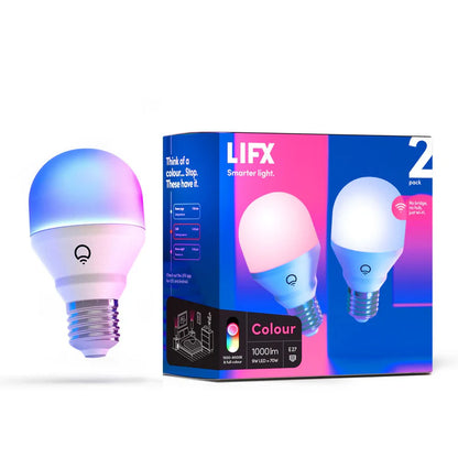 Lifx Colour 1000 Globe - 2 Pack