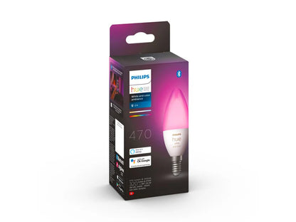 Philips Hue E14 Candle Globe - Colour