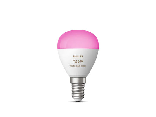 Philips Hue E14 Luster Candle White & Colour Globe
