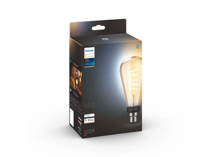 Philips Hue ST72 - White Ambiance B22 Filament Globe