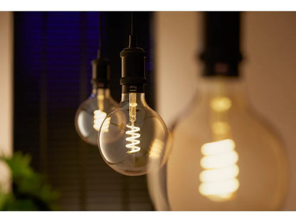 Philips Hue G125 - White Ambiance  Filament Screw Globe