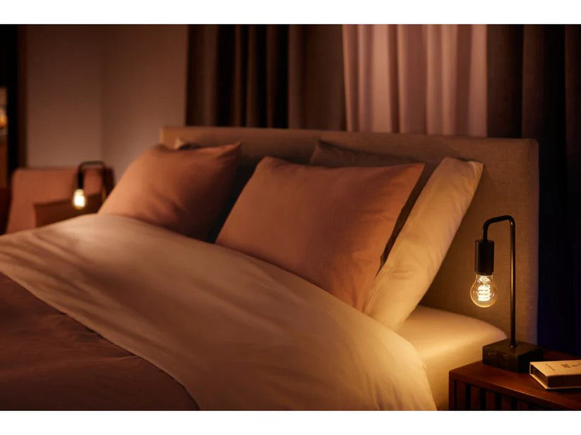 Philips Hue Filament A60 Globe bed